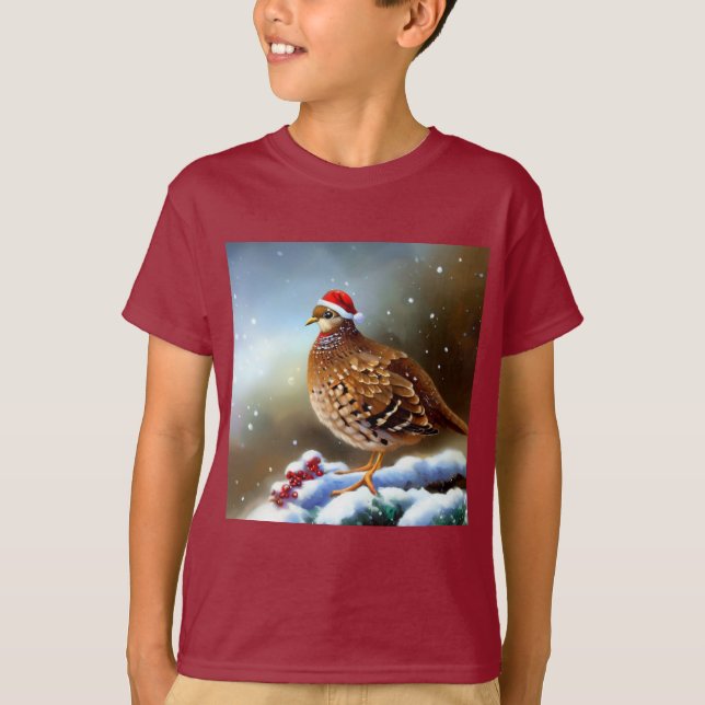 Jul Partridge 2 T Shirt (Framsida)