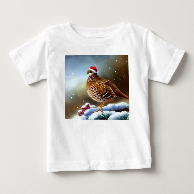 Jul Partridge 2 T Shirt (Framsida)