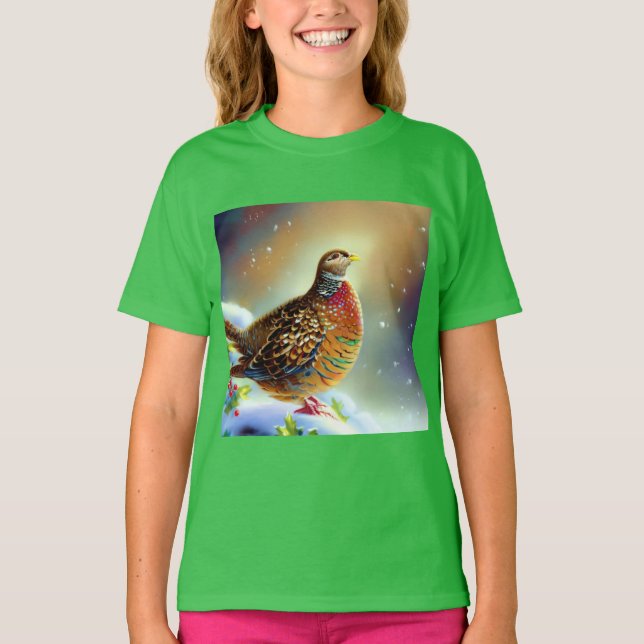 Jul Partridge 3 T Shirt (Framsida)