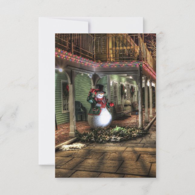 Jul Party Anpassa din inbjudan (Framsida)