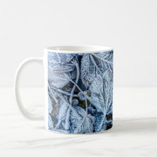 Jul Party Blue Löv Snö Helgdagars Vinter Kaffemugg
