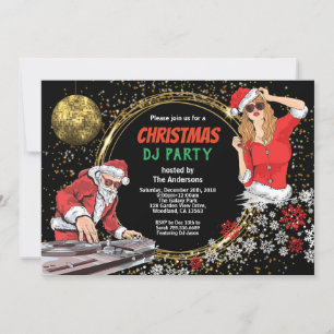 Jul party DJ-dansk dansk dansk dansk dansk dansk d Inbjudningar