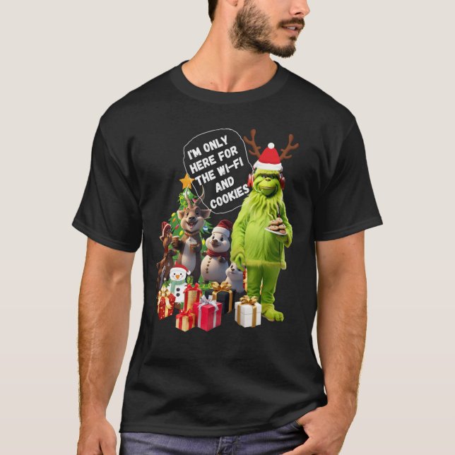 Jul-Party-djur T Shirt (Framsida)