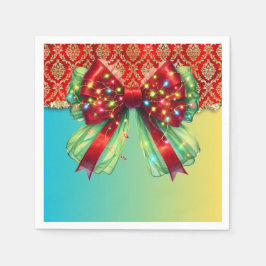 Jul Party-drivrutin Bling Festive God jul Ligh Pappersservett