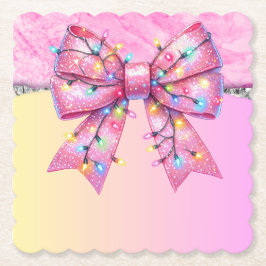 Jul Party-drivrutin Bling Festive God jul Ligh Underlägg Papper