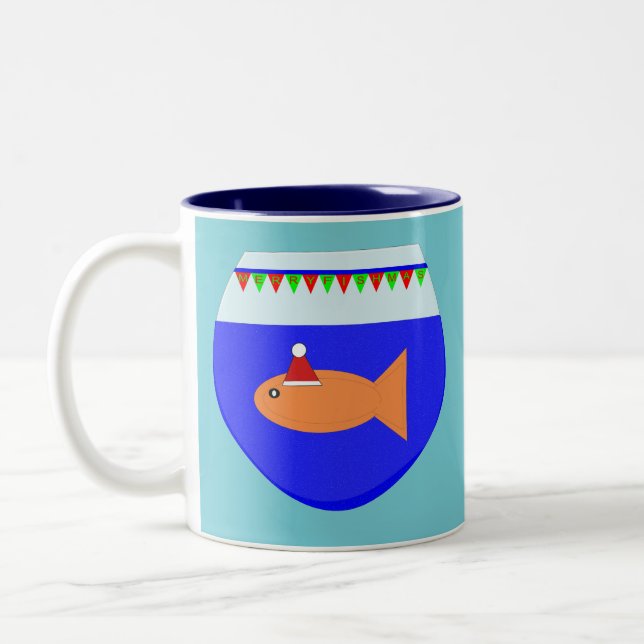 Jul Party Goldfish Mugg (Vänster)