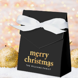 Jul Party Guld & Black-Eleganten Presentaskar