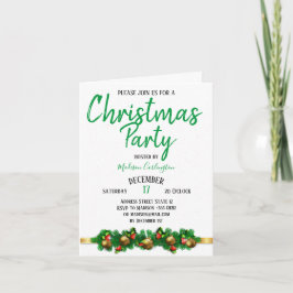 Jul-party-lemlästare Klockor Decorativ 2 Inbjudan