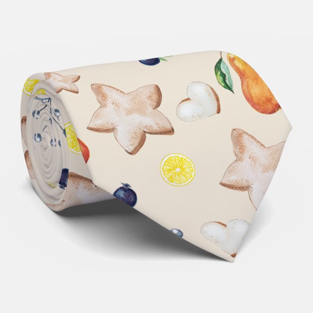 Jul Party Lemon Pear Watercolor Slips (Rullad)