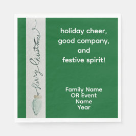 Jul Party Luncheon Pappersservett