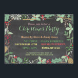 Jul Party Mistletoe Julafton Chalkboard Inbjudan<br><div class="desc">Rustiska juldesignen i Party. ÄNDRA ENKELT ENKELT TEXTEN TILL KOSTYM PARTY. Bakgrundsdesign ingår</div>