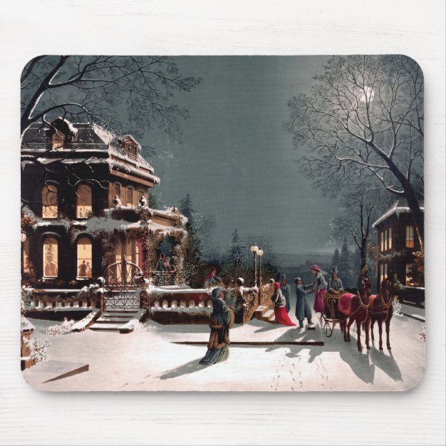 Jul Party Mousepad Musmatta (Framsidan)