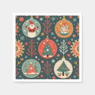 Jul Party Napkins Pappersservett