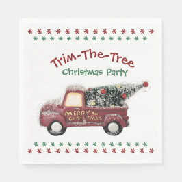 Jul Party Pappersservett