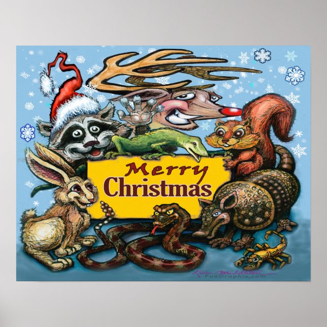 Jul Party Poster (Framsidan)