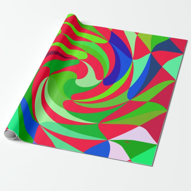 Jul Party..... Presentpapper (Utrullad)