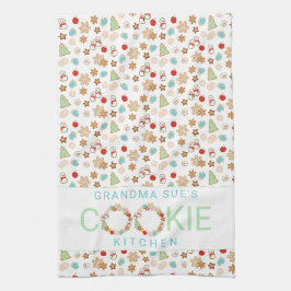Jul Patterned Grandmas Cookie Kitchen Kökshandduk