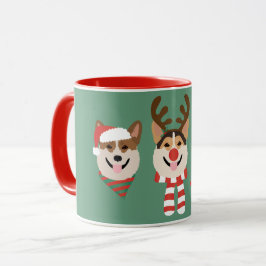 Jul Pembroke Welsh Corgi Hundar Mugg