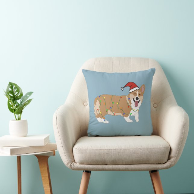 Jul Pembroke Welsh Corgi Kudde (Stol)