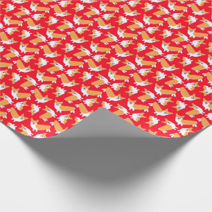 Jul Pembroke Welsh Corgi Puppy Mönster Presentpapper
