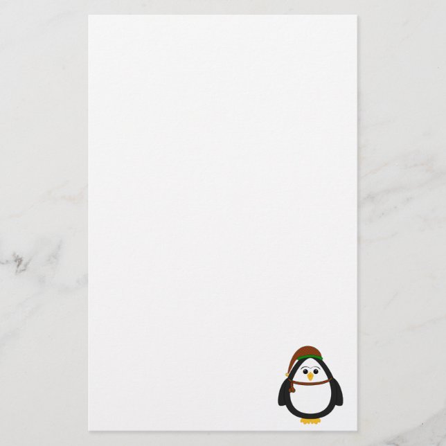 Jul Penguin Brevpapper (Framsida)
