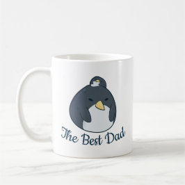 Jul Penguin Family Best Pappa Personlig Kaffemugg