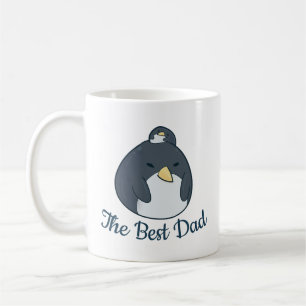 Jul Penguin Family Best Pappa Personlig Kaffemugg