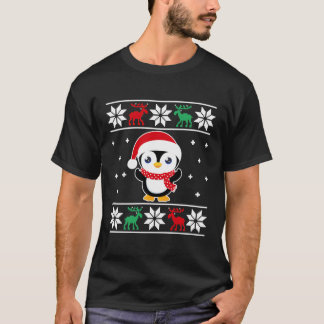 Jul Penguin Funny Classic Ugly Sweater Girl T Shirt