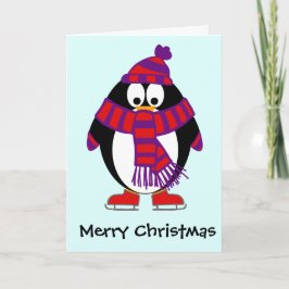 Jul Penguin Helgkort