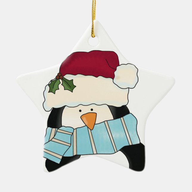 Jul Penguin Keepsaké Ornament (Framsidan)