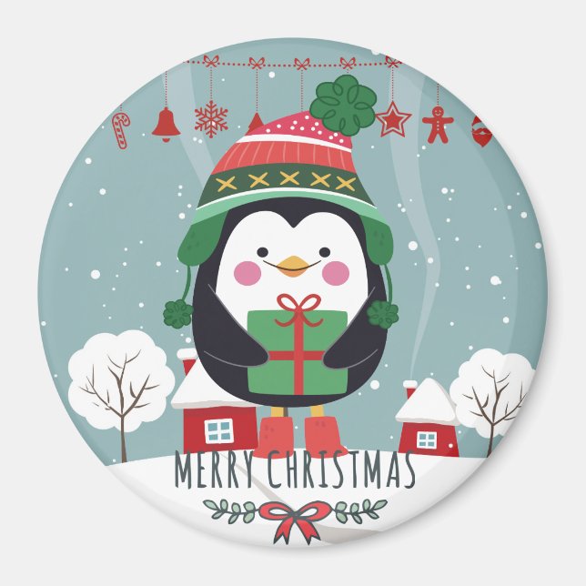 Jul Penguin Magnet (Framsidan)