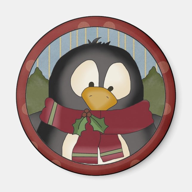 Jul Penguin-magnet Magnet (Framsidan)