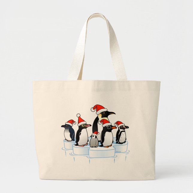 Jul Penguin Party Jumbo Tygkasse (Framsidan)