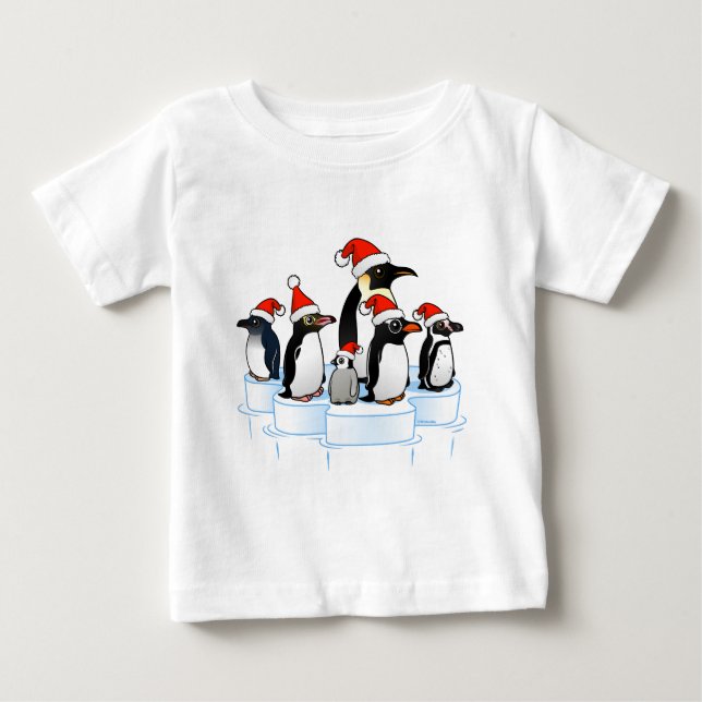 Jul Penguin Party Tee Shirt (Framsida)