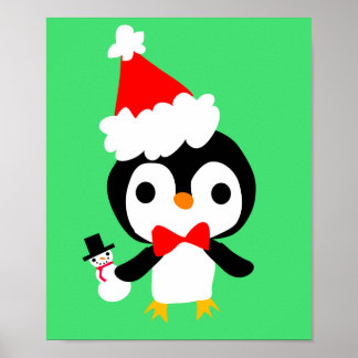 Jul Penguin Poster 2