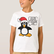 Jul Penguin Santa Naughty List
