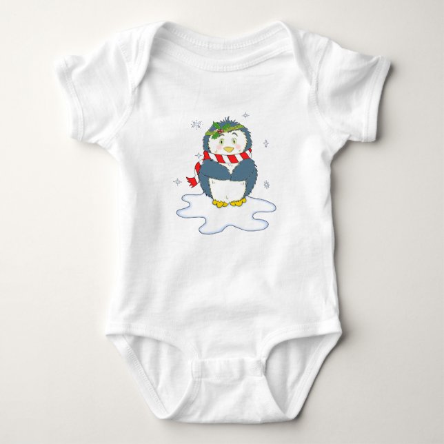 Jul Penguin T Shirt (Framsida)