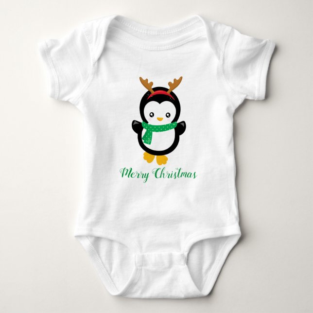 Jul Penguin T Shirt (Framsida)
