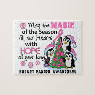 Jul Penguins Breast Cancer Pussel