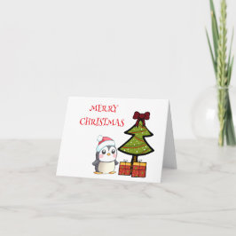 Jul Penguins-Helgdag-kort Helgkort