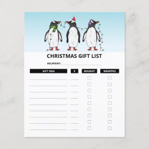 Jul Penguins - julklapp