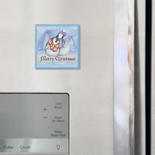 Jul Penguins Magnet (In Situ (Fridge))