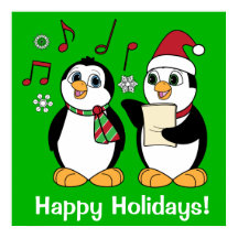 Jul Penguins Singing