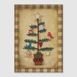 Jul PeopleArt Träd och Felt Ornaments