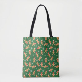 Jul Pepparkaka Baby Kakor Tryck Tote Väska