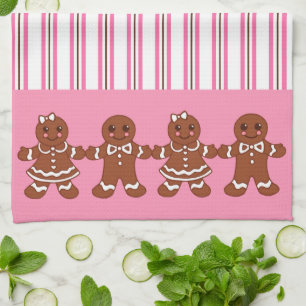 Jul Pepparkakor Köks Handduk  Kökshandduk