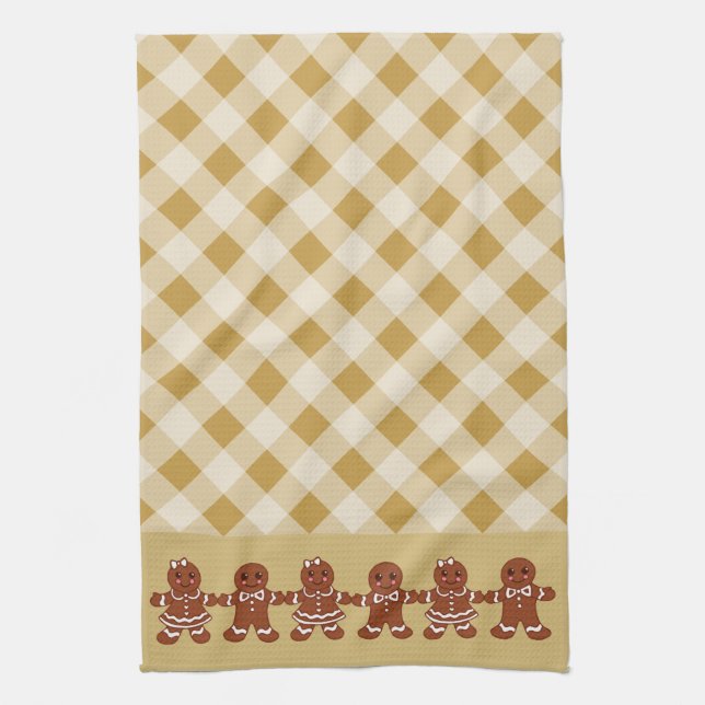 Jul Pepparkakor Köksduk  Kökshandduk (Vertikal)