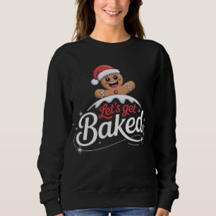 Jul Pepparkaksgubbe Familj Ska vi Baka T Shirt