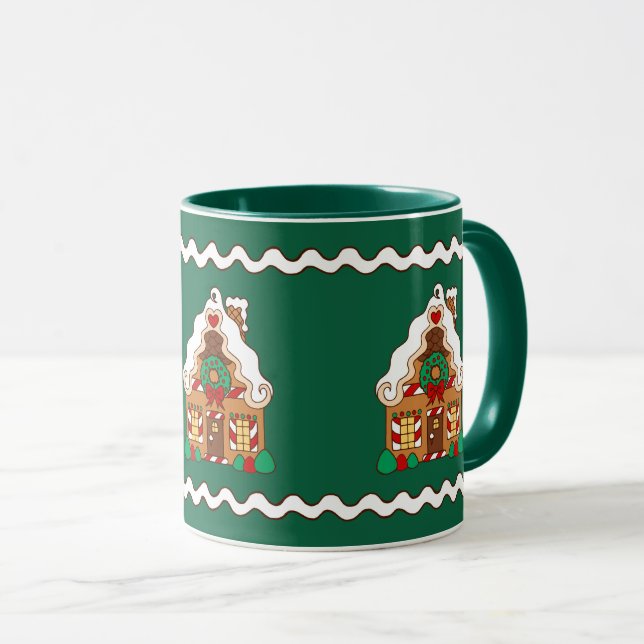 Jul Pepparkakshus Kaffemugg (Framsida höger)
