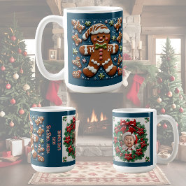 Jul Pepparkaksman Anpassningsbar Kaffemugg